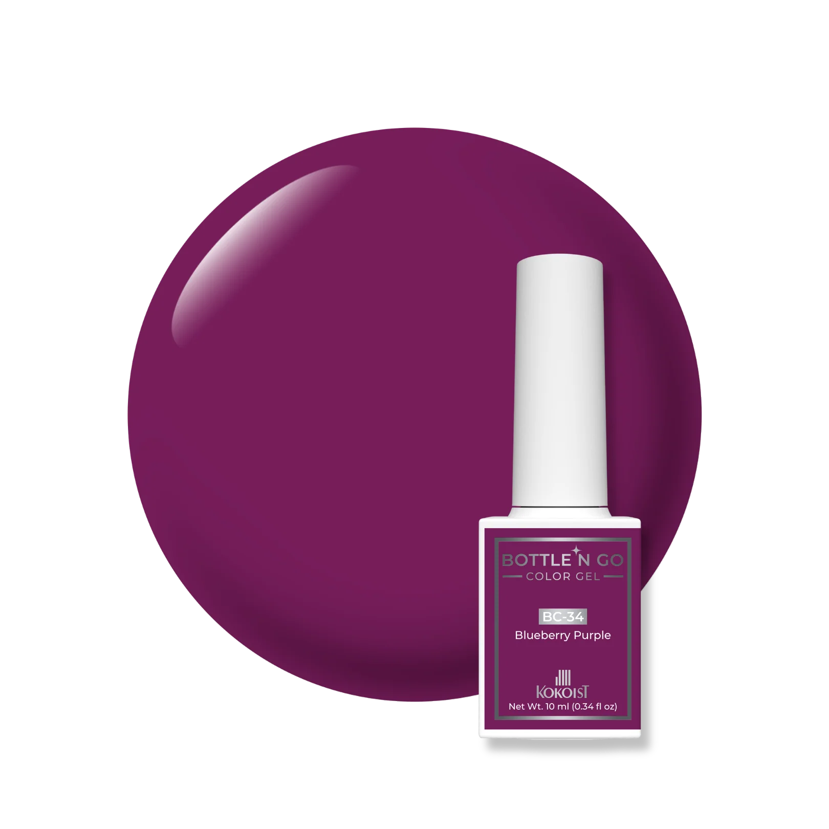 Bottle 'N Go BC-34 Blueberry Purple