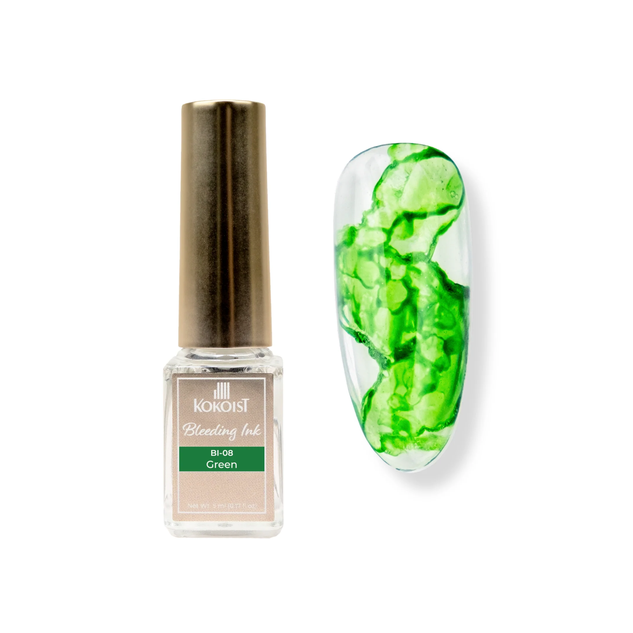 BI-08 Bleeding Ink Green