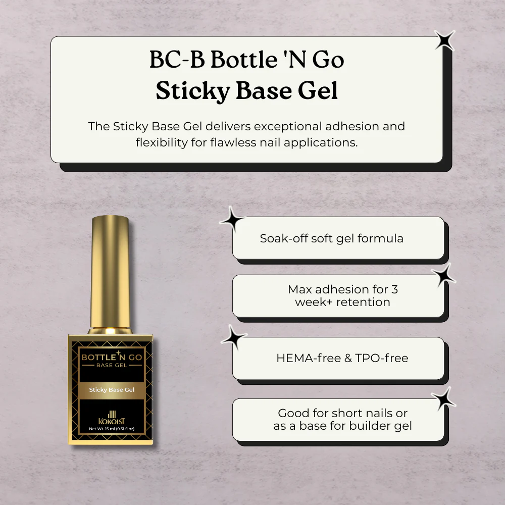 BC-B Bottle 'N Go Sticky Base Gel - Image 2