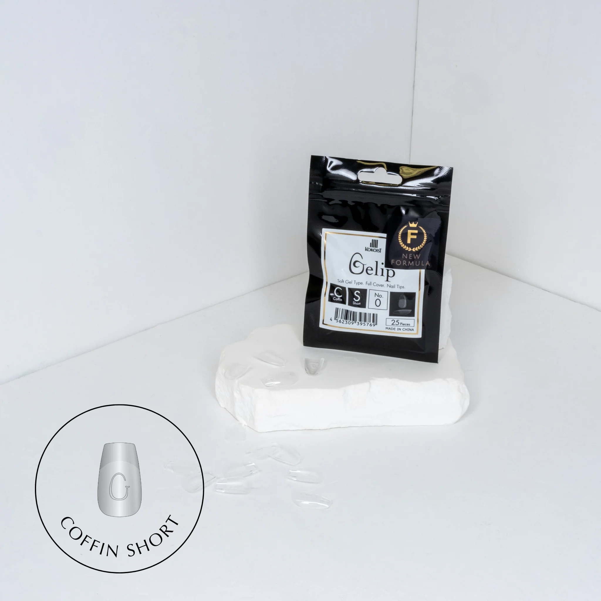 Coffin Short Gelip Refill Pack (25 pcs.)