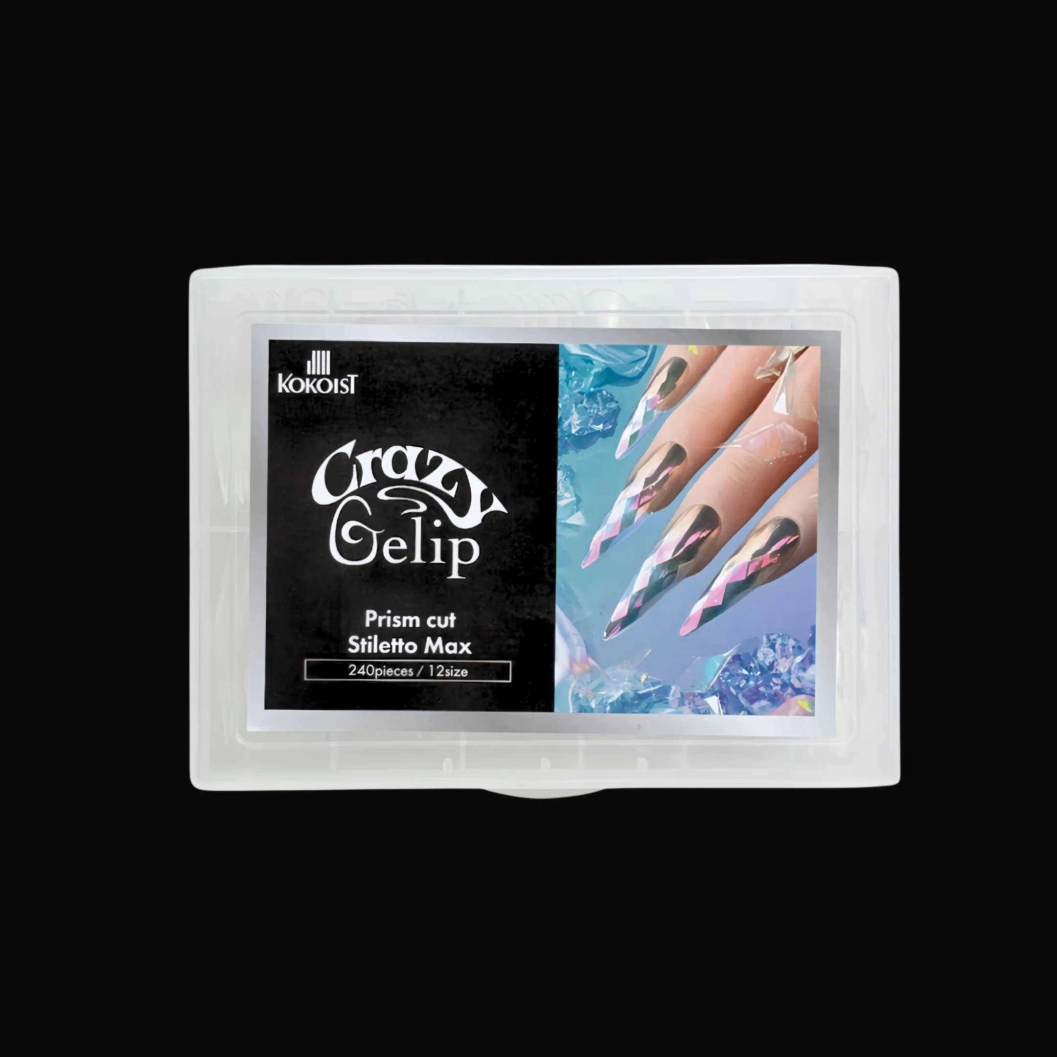 Prism Cut Stiletto Max Crazy Gelip