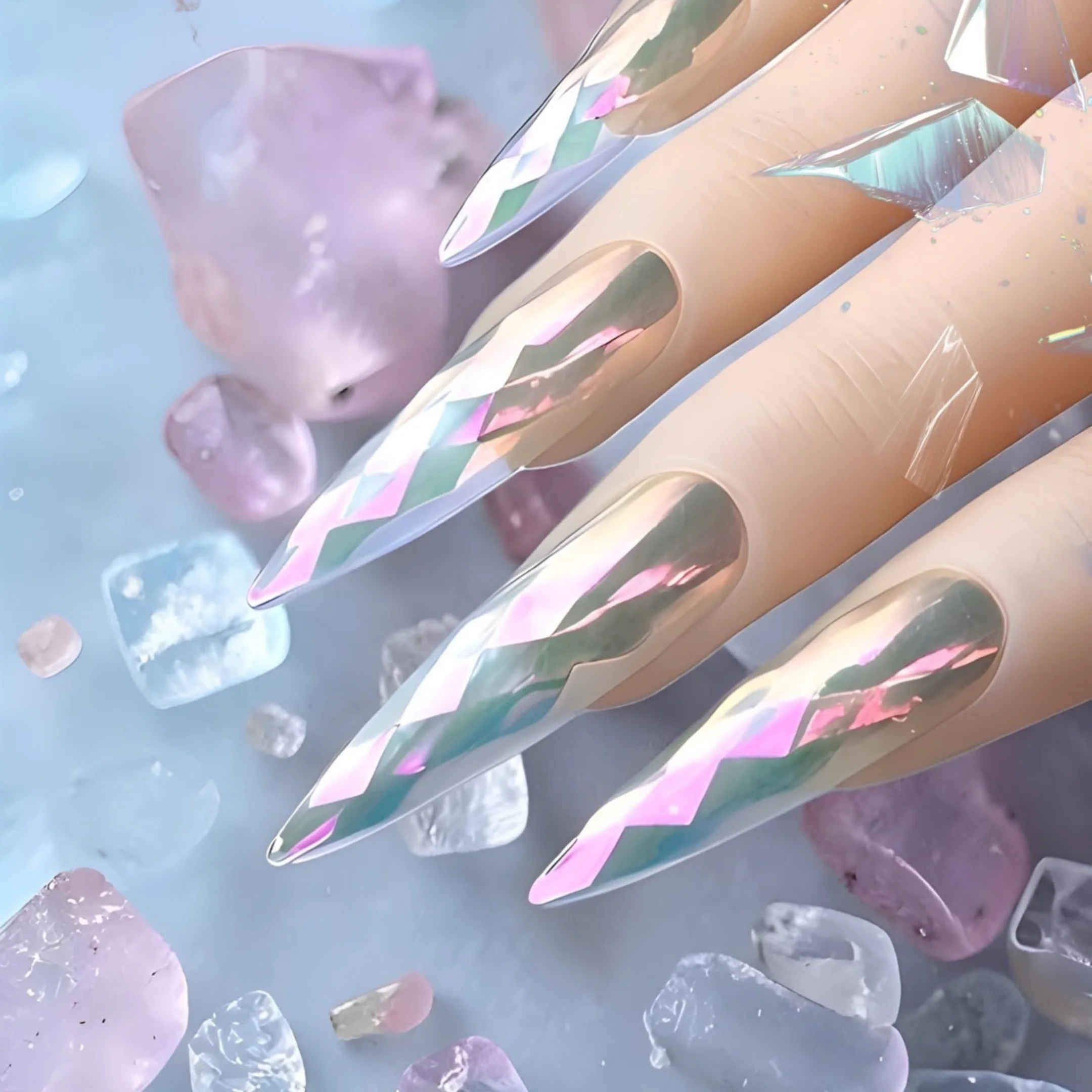 Prism Cut Stiletto Max Crazy Gelip - Image 2