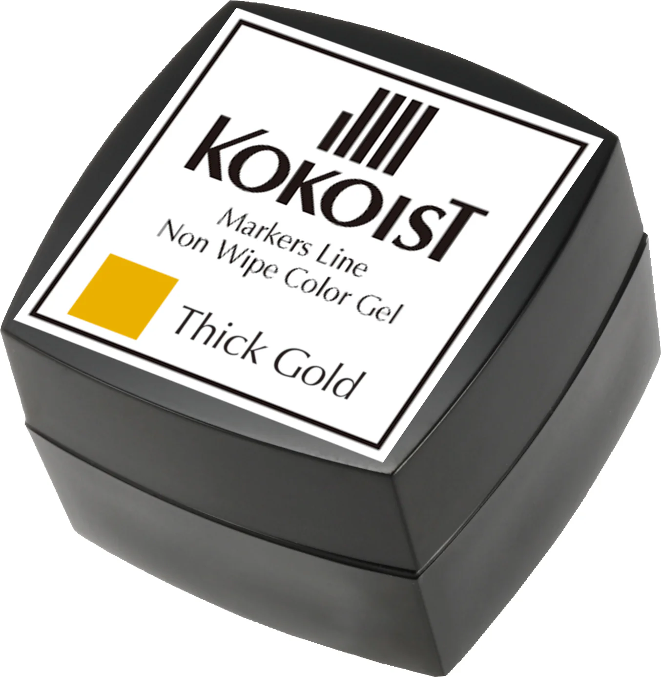 ML-03 Markers Line Non Wipe Color Gel Thick Gold