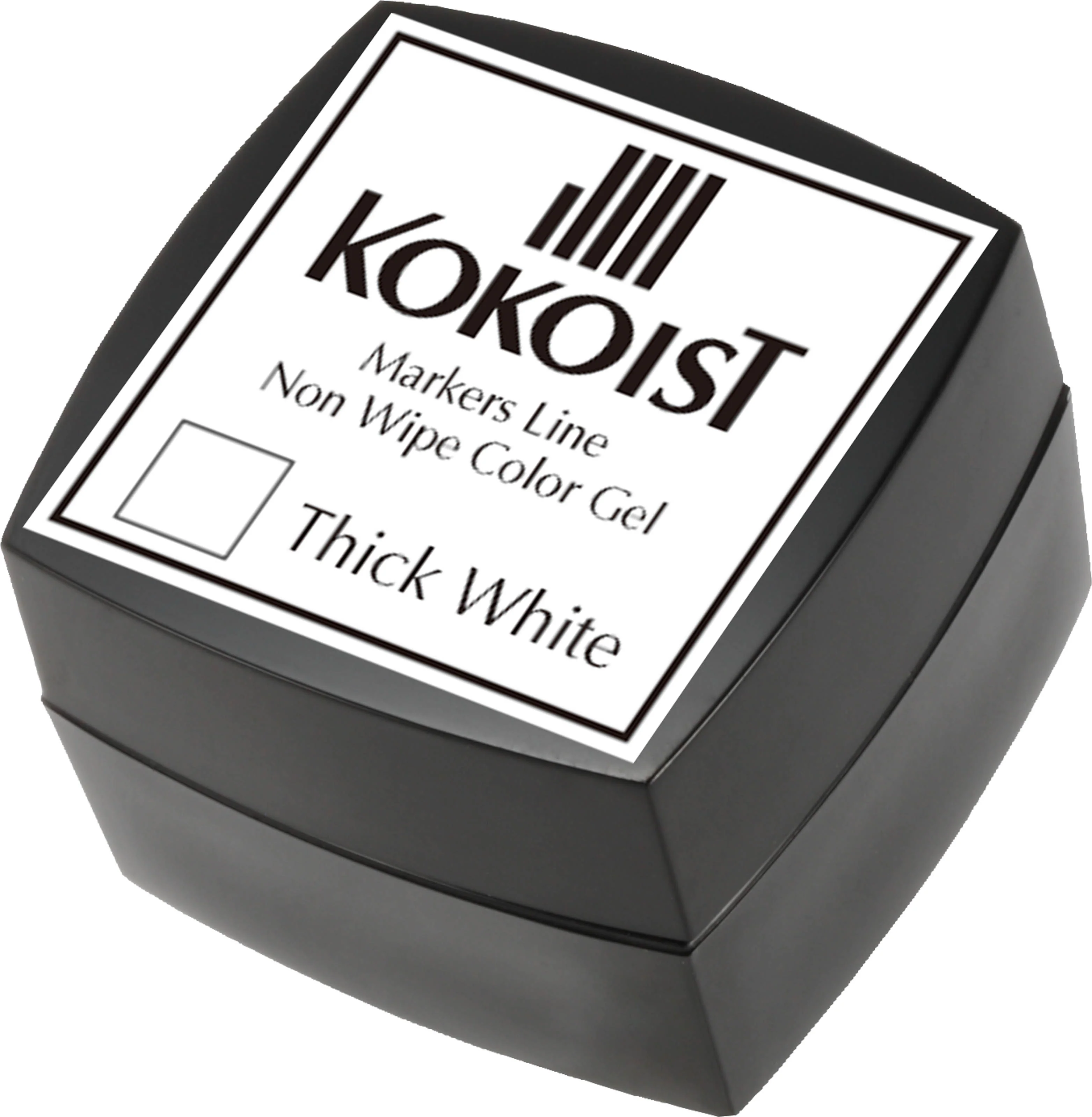 ML-01 Markers Line Non Wipe Color Gel Thick White