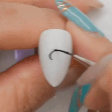 ML-02 Markers Line Non Wipe Color Gel Thick Black - Image 2