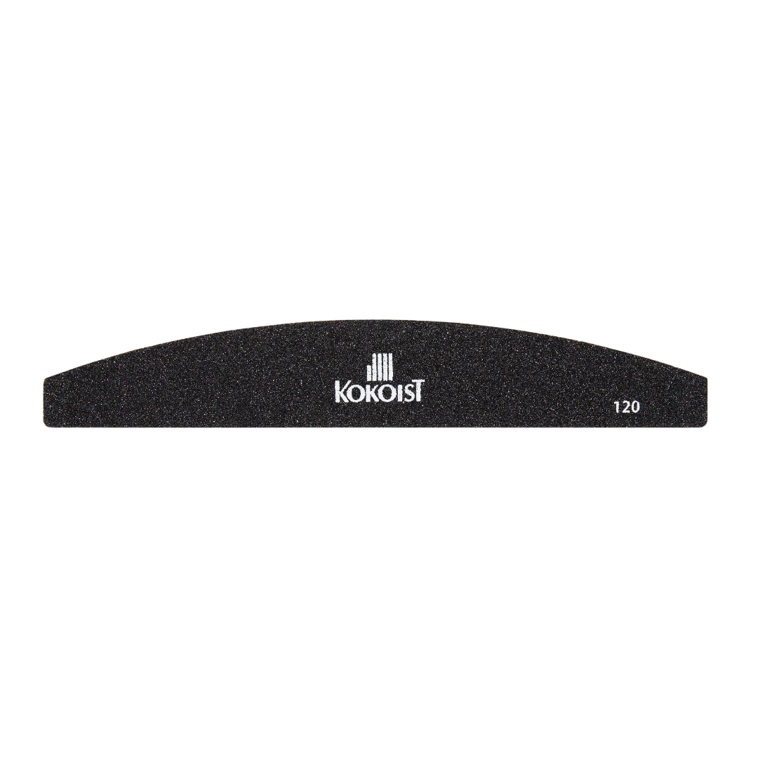 Pack of 20 Replaceable Black Half Moon Files (#120) - Image 2