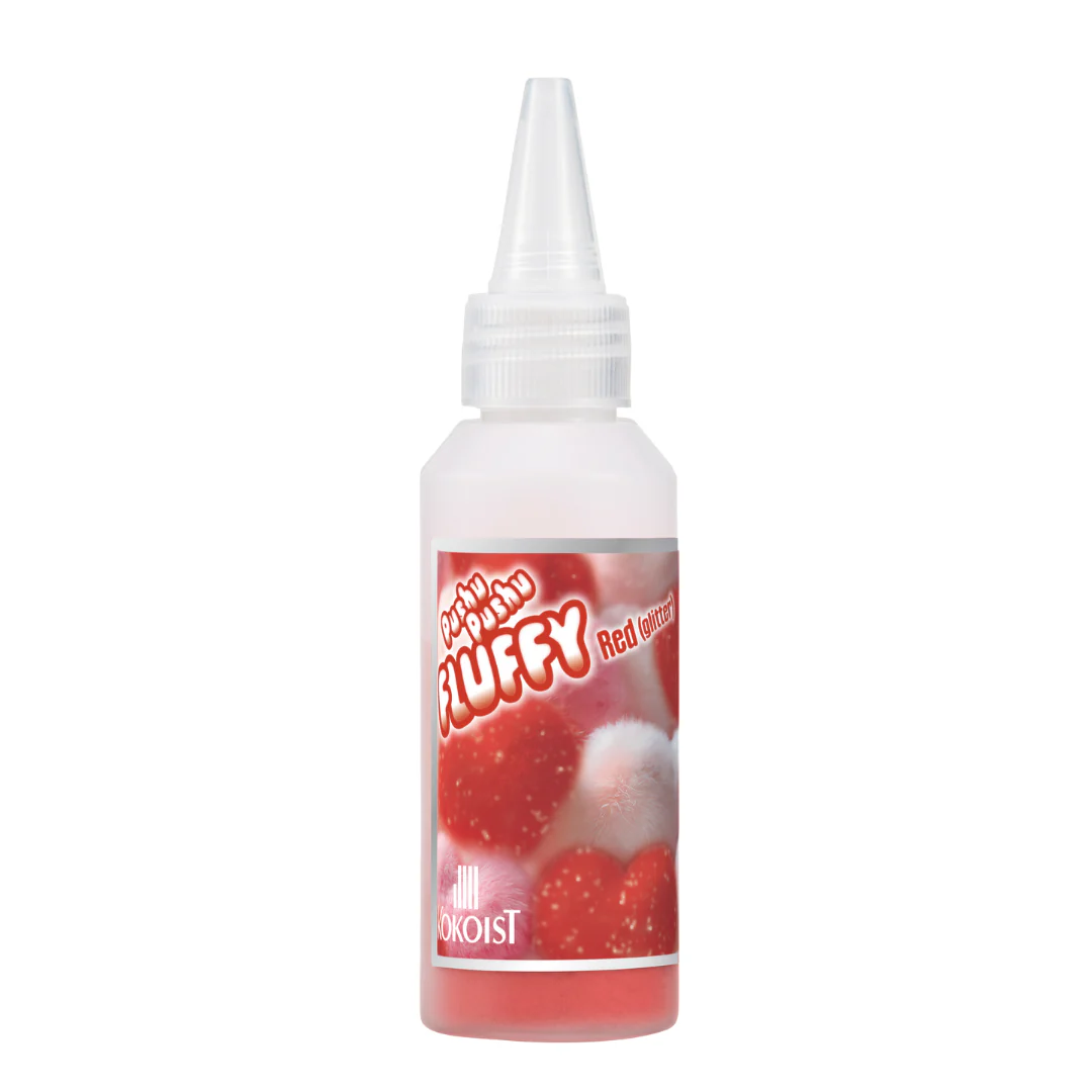 Pushu Pushu FLUFFY 08 Red Glitter