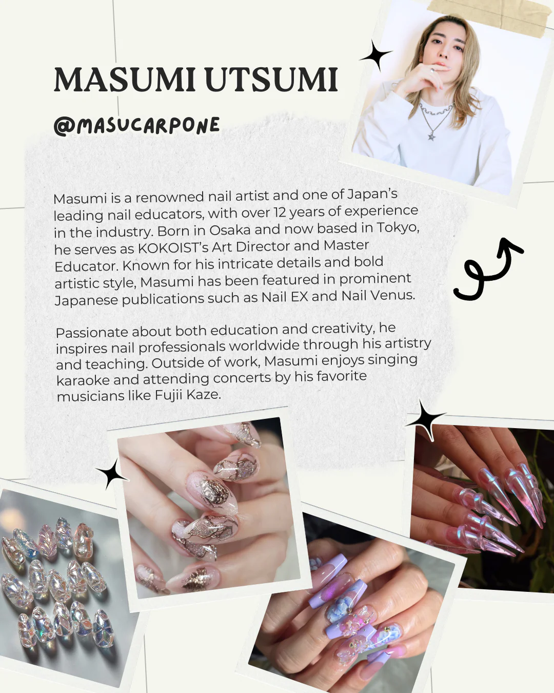 SAN ANTONIO, TX 08/29 IN-PERSON KOKOIST Nail Art Workshop with Masumi Utsumi and Noelle Moore - Image 4