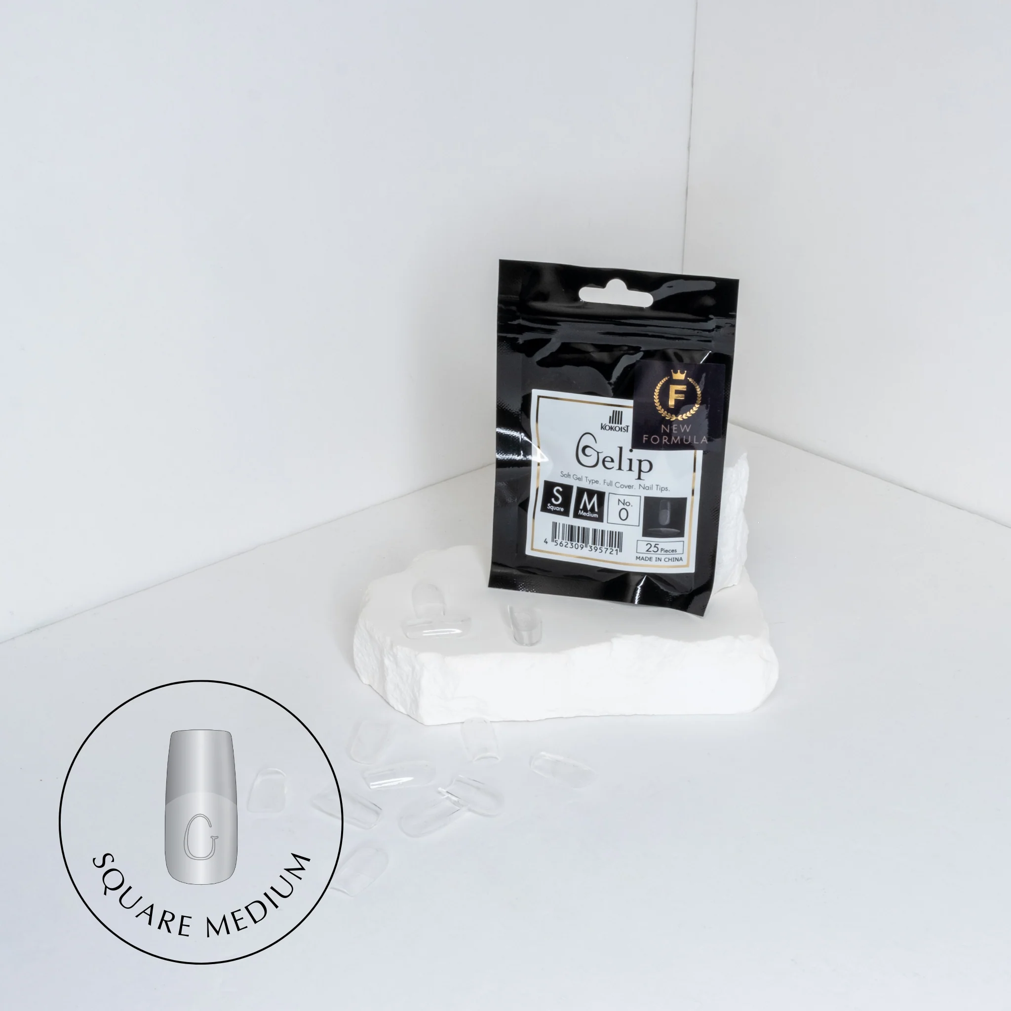 Square Medium Gelip Refill Pack (25 pcs.)