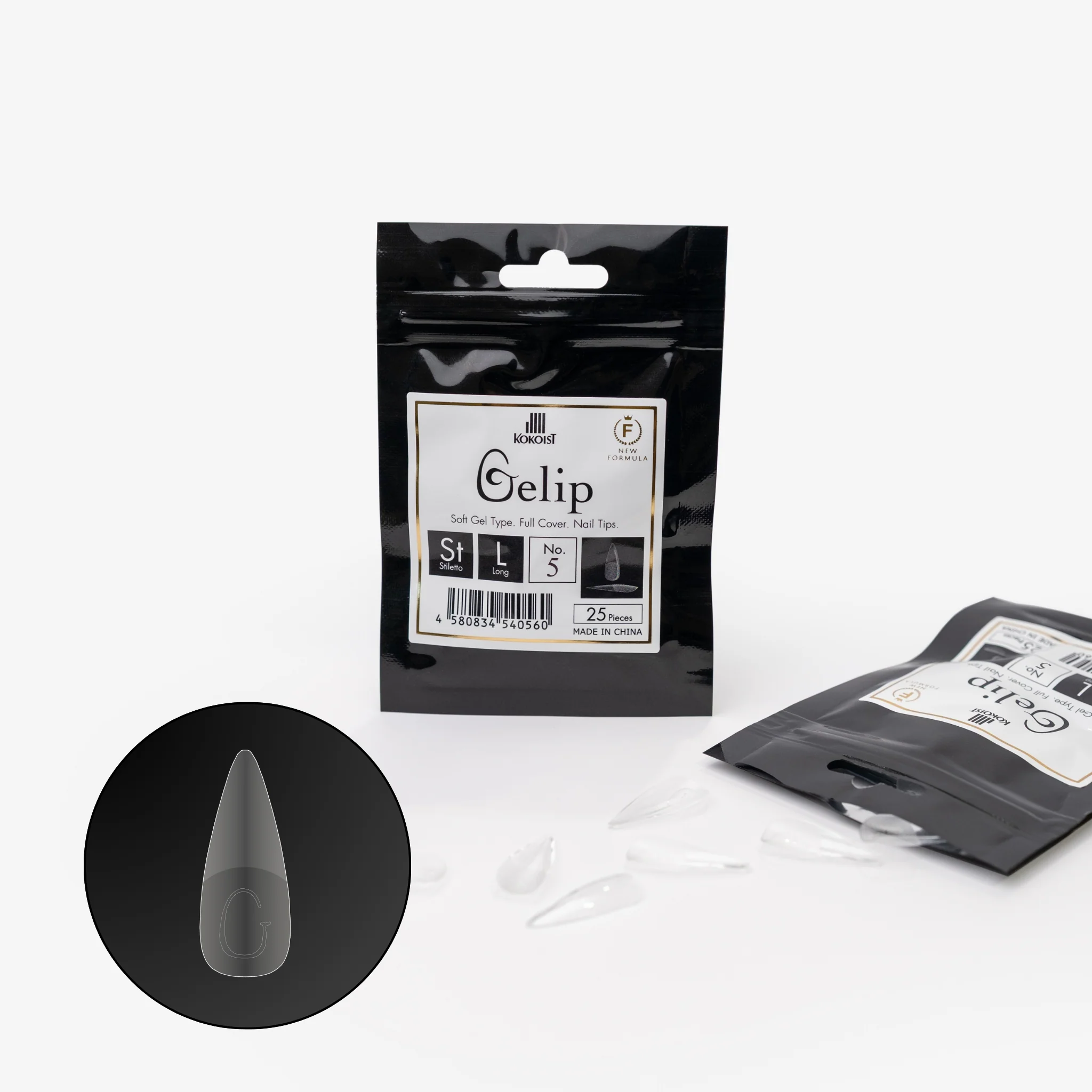Stiletto Long Gelip Refill Pack (25 pcs.)