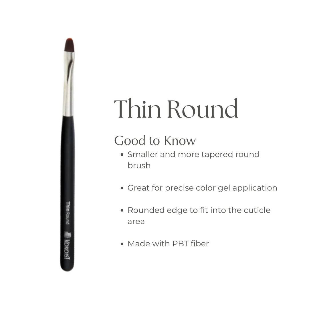 Thin Round Brush - Image 2