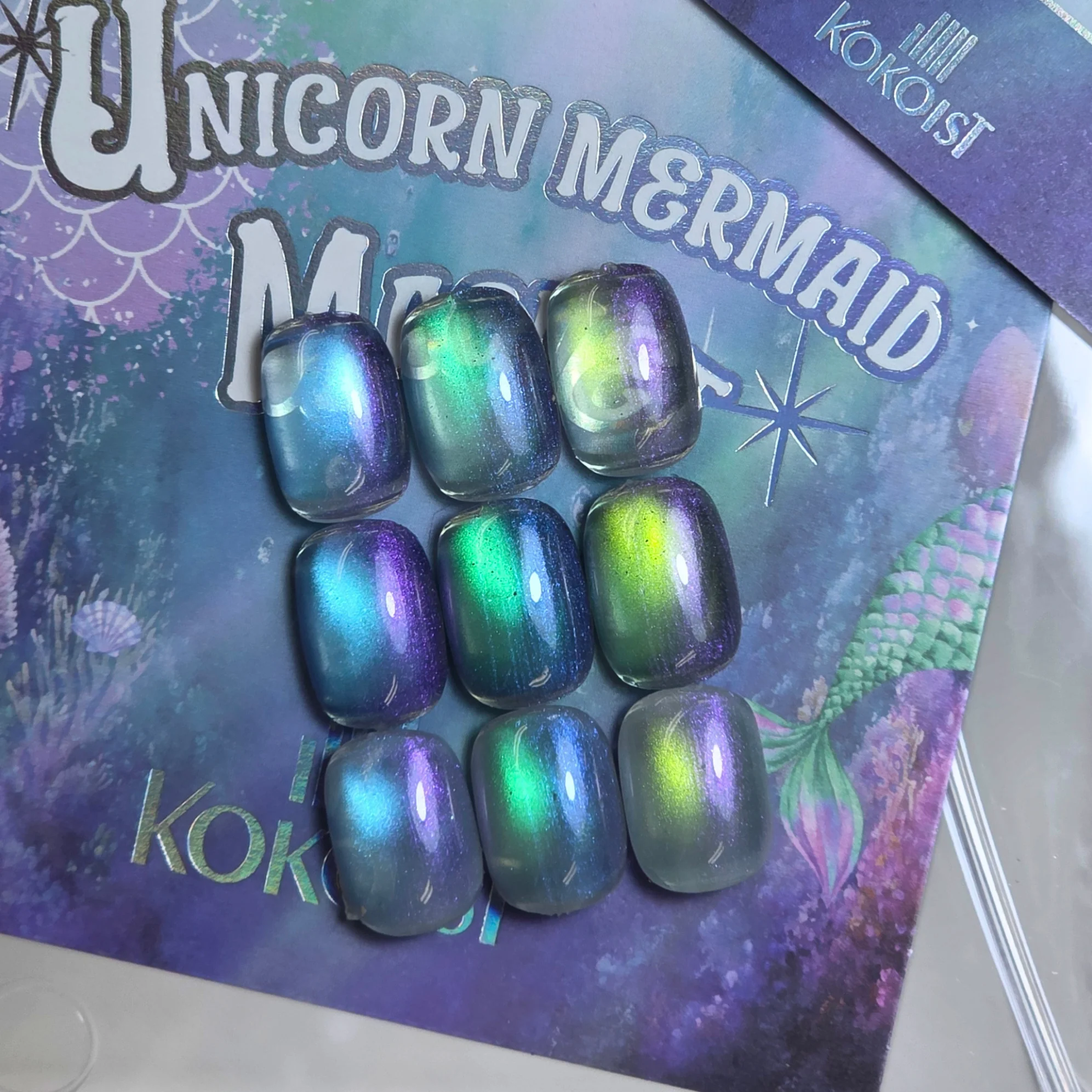 Unicorn Mermaid Magnet Gel Set