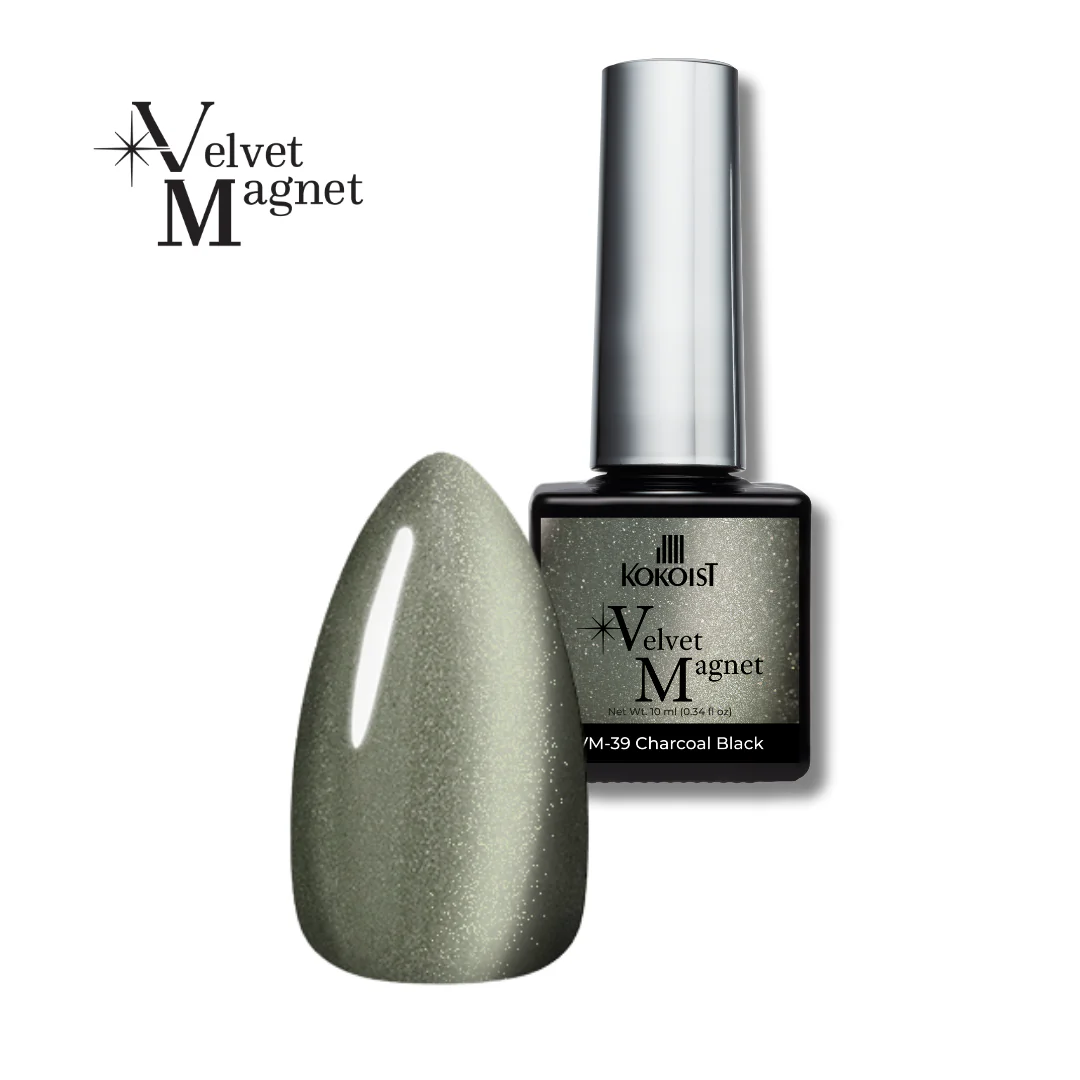 Velvet Magnet VM-39 Charcoal Black